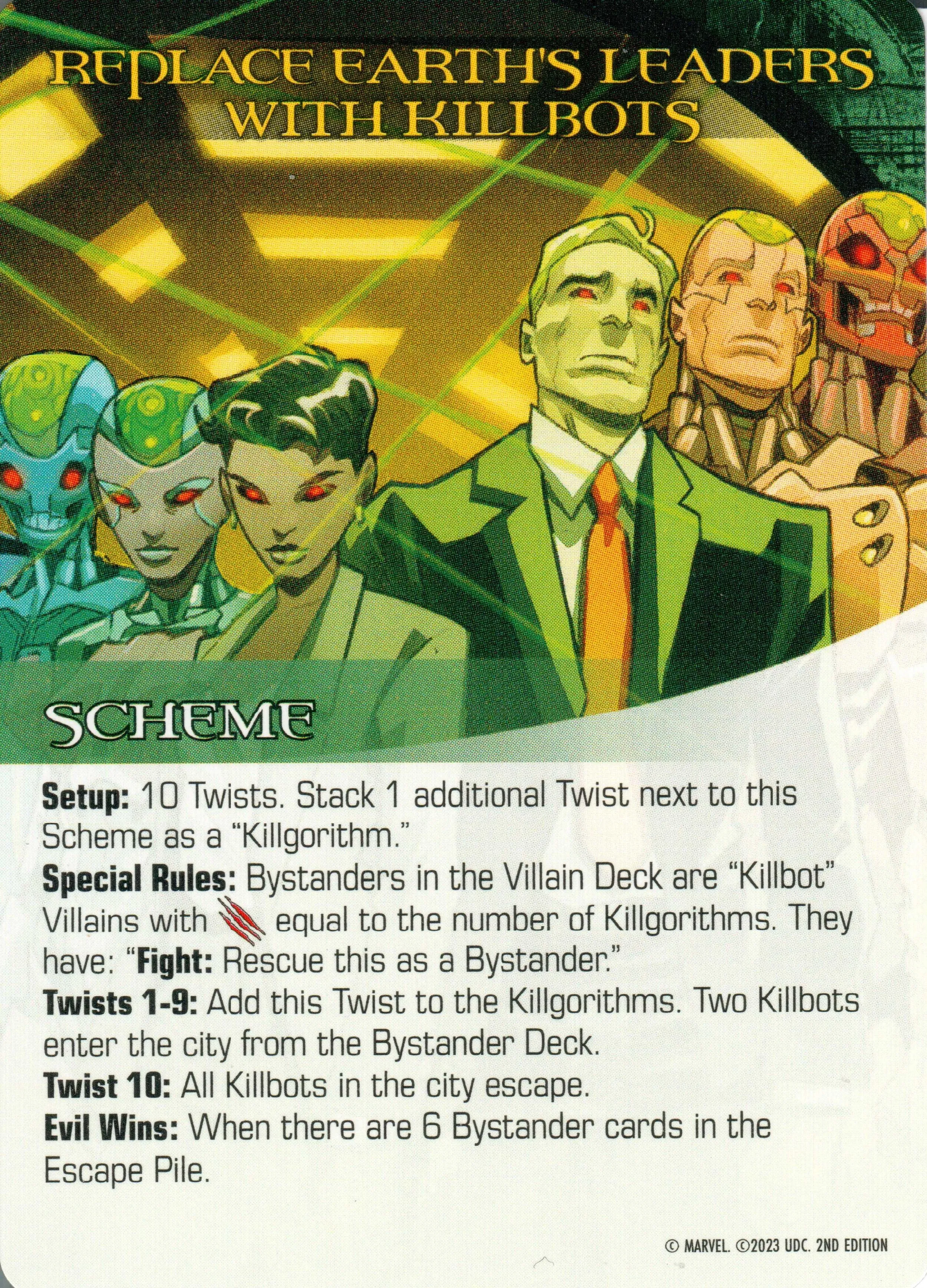 Replace Earth&rsquo;s Leaders with Killbots