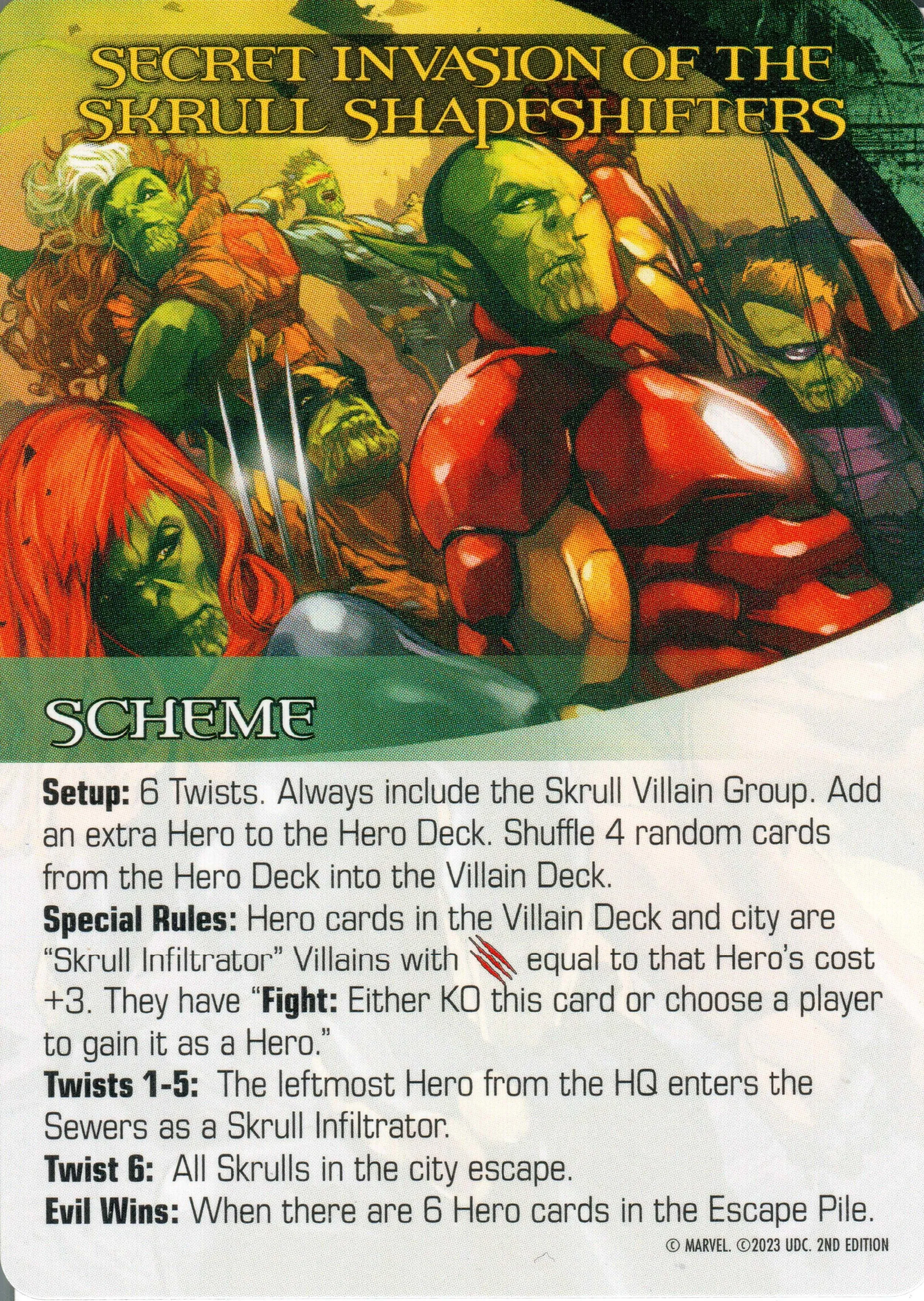 Secret Invasion of the Skrull Shapeshifters