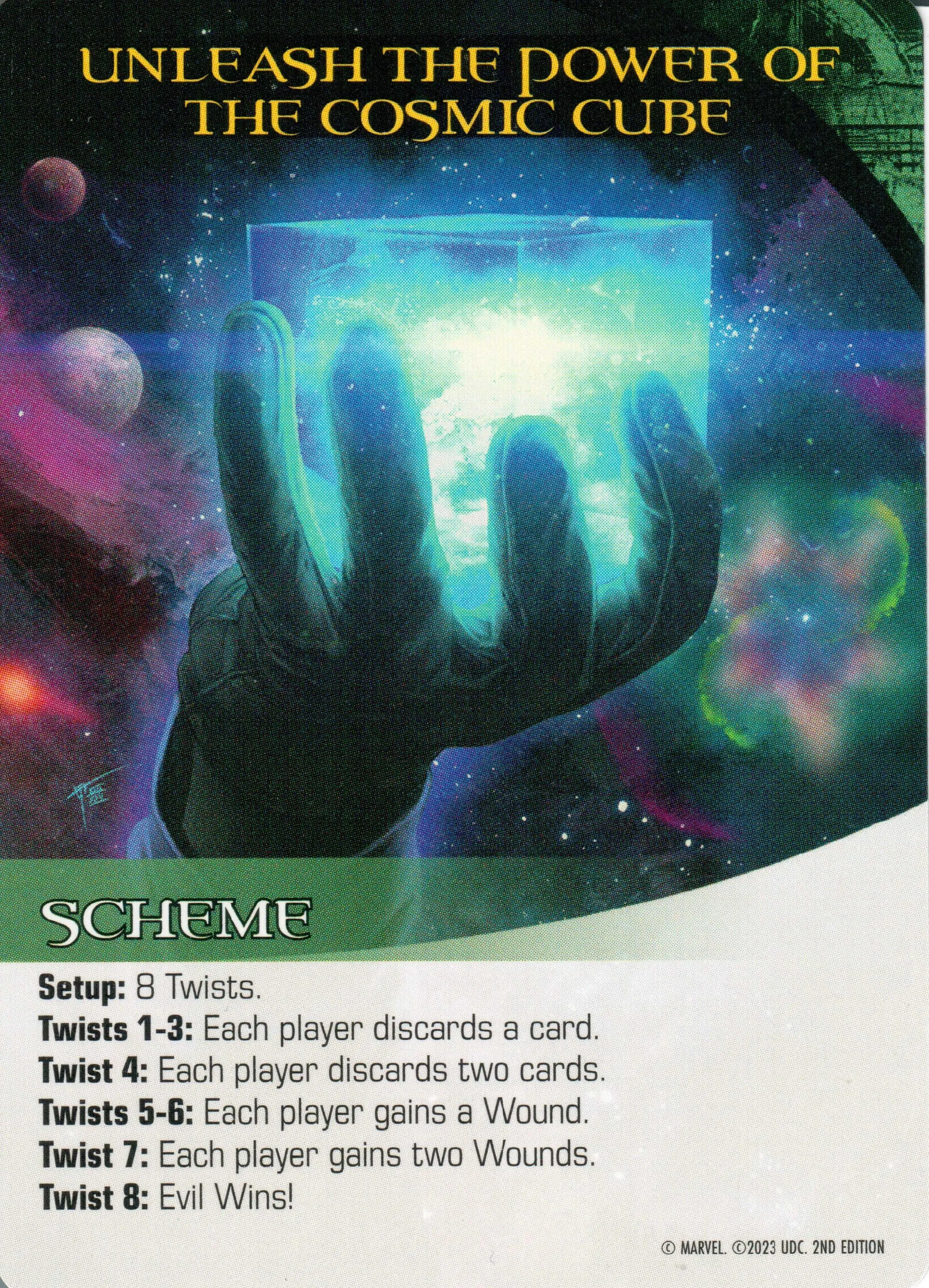 Unleash the Power of the Cosmic Cube