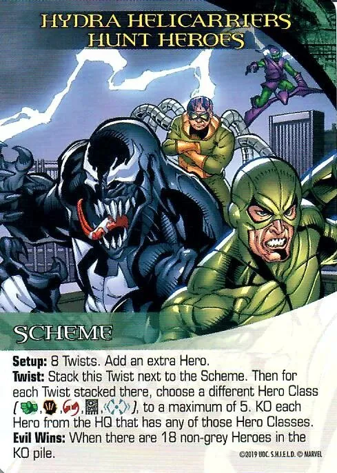 Hydra Helicarriers Hunt Heroes